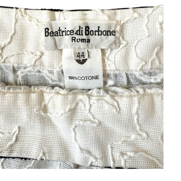 Vintage Beatrice di Borbone Roma Beaded Lace Top | IT 44 / US M - Picture 9 of 9